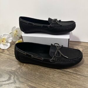 🖤 B.O.C. Carolann Slip-On Moccasin Loafers – Black Faux Leather (Size 10M) 🖤